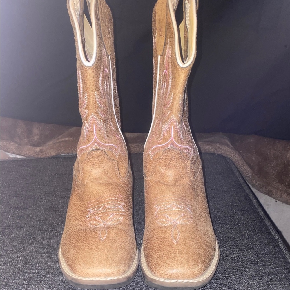 Shyanne Girls Western Boots - Picture 2 of 9